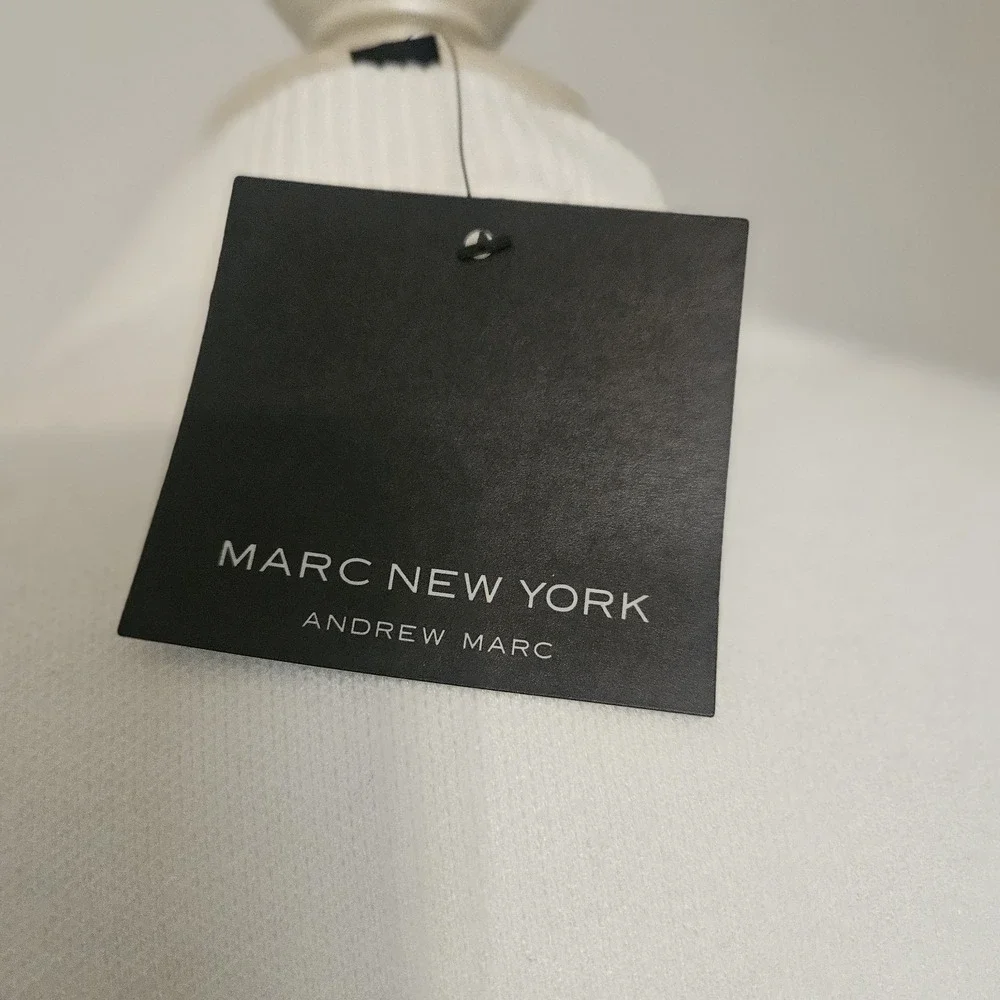 Marc New York Ladies Ivory Classic Cardigan Sweater With Gold Buttons - NWT - Picture 9 of 13